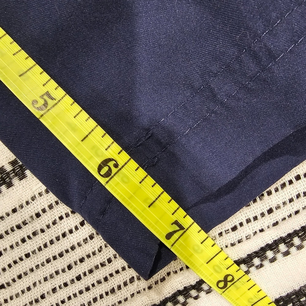 US Polo Assn Mens Swim Trunks Navy Red White Stripe Logo Size M NWT - Picture 7 of 8